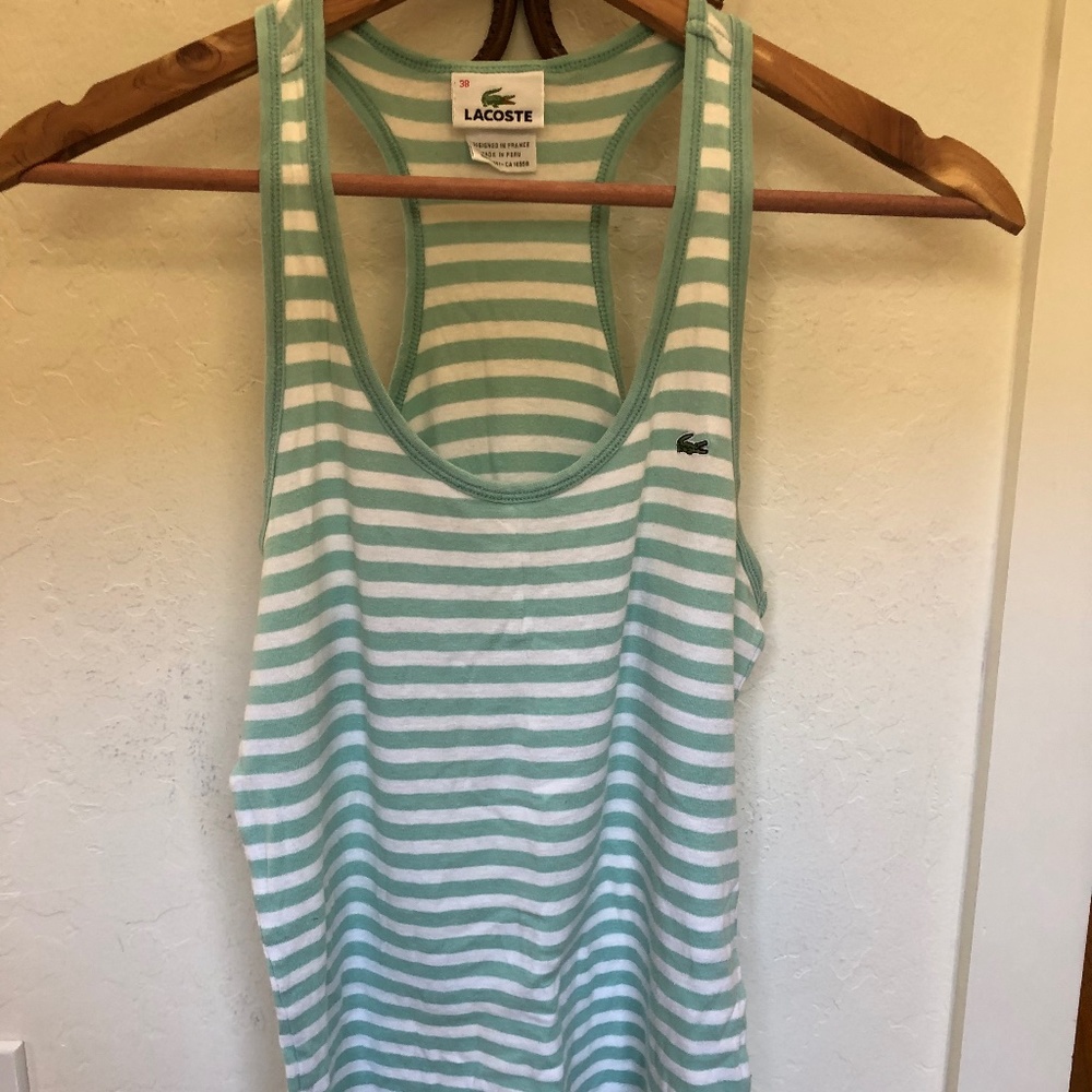 Lacoste Striped Tank
